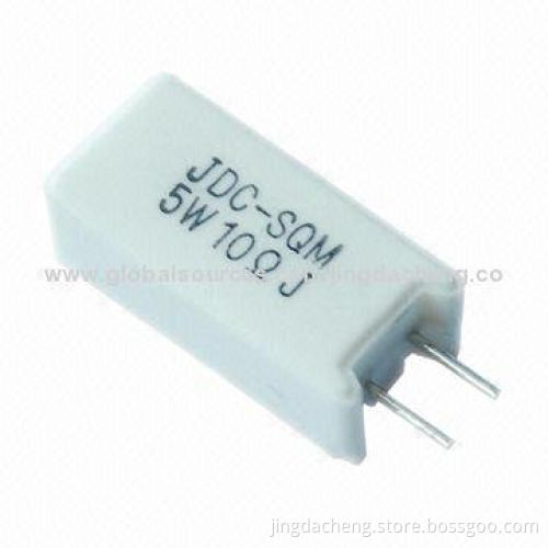 Ceramic Encased Vertical Resistor with High-load Power, Good Heat Dispersion